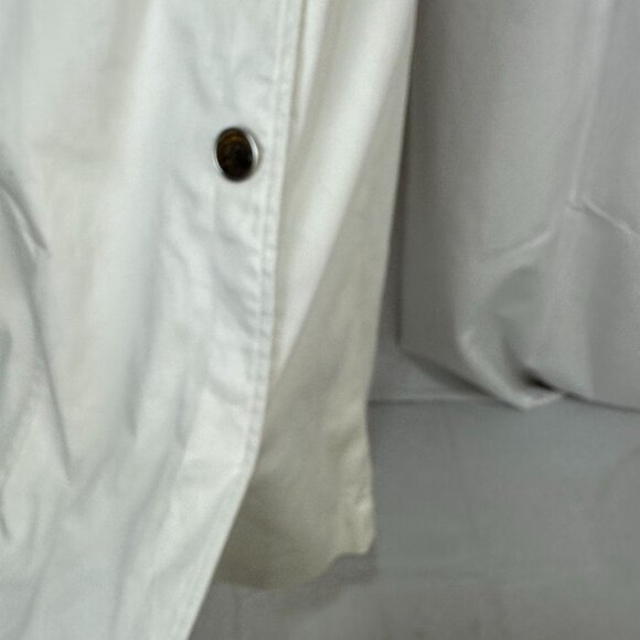 White House Black Market White Button-Front Belted Dress Size 00 - Picture 2 of 7